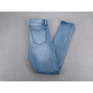 KANCAN Jeans Size 5/26 Skinny Mid‎ Rise Medium Wash Stretch Denim 25x28